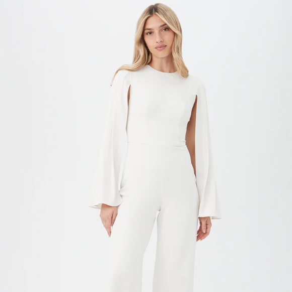 Trina Turk Winter White Jumpsuit - Picture 1 of 2